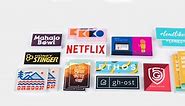 Rectangle stickers - Free shipping | Sticker Mule Canada