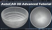 AutoCAD Advanced 3D Modeling Tutorial