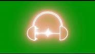 Amazing green screen headphone audio spectrum | New headphone spectrum