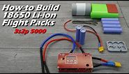 How-to Make 18650 Li-ion Battery Packs