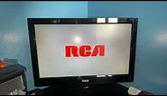 RCA 19 inch TV 2012 StartUp Screen