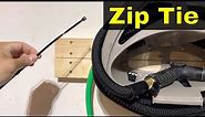 How To Attach A Zip Tie To A Wall-Easy Tutorial