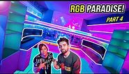 How we TRANSFORMED our GAMING ROOM with RGB Lighting!