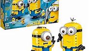 Lego Minions: The Rise of Gru: Brick-Built Minions and Their Lair (75551) Building Set for Kids, Great Birthday Present for Kids Who Love Minions, Kevin, Bob and Stuart (876 Pieces)