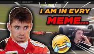 Charles Leclerc Reacts To F1 Memes 😂