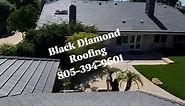 90 Sq. Dark Charcoal Concrete Flat Tile. | Black Diamond Roofing Co.