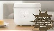 XIAOMI MIJIA Mini Electric Rice Cooker Intelligent Automatic | Dash Mini Rice Cooker Reviews.
