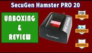 SecuGen Hamster Pro 20 - Unboxing & Review || STQC certified FingerPrint Scanner || Windows Hello