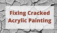 How To Fix Cracked Acrylic Painting in 3 Easy Ways | Acrylic Painting School