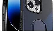 OtterBox iPhone 14 Pro (Only) OtterGrip Symmetry Series Case - BLUE STORM (Blue), built-in grip, sleek case, snaps to MagSafe, raised edges protect camera & screen