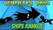 I RANKED all Ship Icons in Geometry Dash