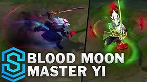 Blood Moon Master Yi Skin Spotlight - Pre-Release - League of Legends