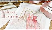 Simple & Easy Fashion Illustration Tutorial for Beginners