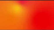 1h Sunset Mood Lights | Radial gradient colors | Screensaver | LED Light | Orange Yellow