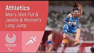 Athletics Shot Put, Javelin & Long Jump | Day 9 | Tokyo 2020 Paralympic Games