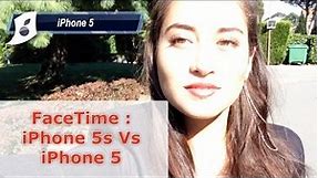 iPhone 5S vs iPhone 5 : caméra FaceTime