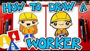 How To Draw A Construction Worker