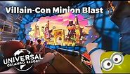 Minion Blast shooter ride at Universal Studios Florida – FULL QUEUE & RIDE POV 4K Ultra-Wide