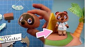 Build Your Own Paper Island Paradise - Animal Crossing Papercraft Diorama