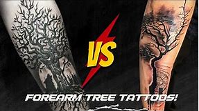 90+ Forearm Tree Tattoos You Need To See!