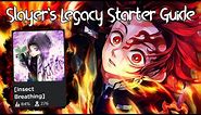 Slayer's Legacy Full Starter Guide | Gourd Training, Final Selection, Boss Locations | Roblox |