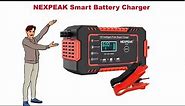 NEXPEAK Smart Battery Charger Review / Explain With Whiteboard Animation