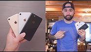 iPhone 8 & iPhone 8 Plus Unboxing: All Colors Compared!