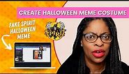 How to Create the Halloween Meme Costume (Fake Spirit Halloween Meme) Desktop