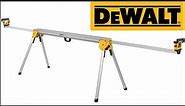 DeWalt Heavy Duty Miter Saw Stand | Assembly and Review