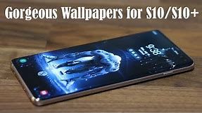 Galaxy S10 Plus - Download these Gorgeous Wallpapers NOW