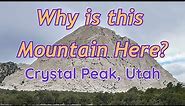 Why Is This Stark White Mountain Sitting In The Middle of Utah's West Desert: Geology Revealed!