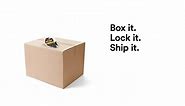 Scotch Box Lock 1.88 in. x 54.6 yd. Packaging Tape with Dispenser 3950-RD-DC