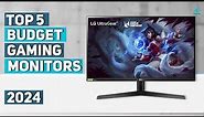 Best Budget Gaming Monitor 2024 - Top 5 Best Cheap Gaming Monitors you Should Buy in 2024