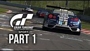 GRAN TURISMO SPORT Gameplay Walkthrough Part 1 - Driving School Gold (Full Game) 4K PS4 Pro