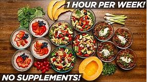 FAST High-Protein Vegan Meal Prep (1 Hour Per Week!)