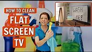 How to Clean a Flat Screen TV, LCD, LED, Plasma, Non-Glare - Tips from a Pro