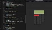 Calculator HTML-CSS-JS