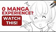 How to Draw your FIRST Manga with NO Experience | Total Beginner Manga Tutorial