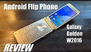 Using a Smart Flip Phone in 2024 - Samsung Galaxy Golden W2016 Review - Better than Galaxy Folder?