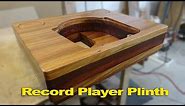 How to make a record player plinth using solid timber - woodworking