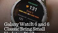 Samsung’s Galaxy Watch 6 and 6 Classic feel more like the Galaxy Watch 5.5, but if you like big, bright screens and bezels, this might be the Android smartwatch for you. #GalaxyWatch6 #Smartwatch #Tech | CNET