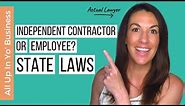Independent Contractor vs Employee: Colorado & California AB-5 Explained