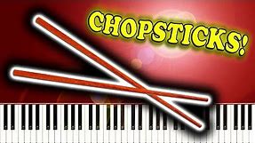 CHOPSTICKS - Piano Tutorial