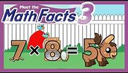 Meet the Math Facts Multiplication & Division - 7x8=56