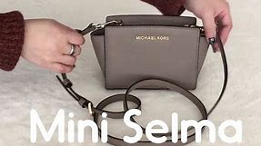 6 Ways to Carry / Style Michael Kors Mini Selma Bag | How to Shorten Chain Strap