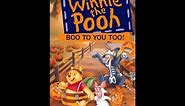 Opening to Winnie the Pooh - Boo to You Too! 1997 VHS