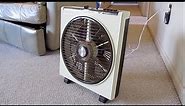 Vintage Hitachi BF-63EA Rotating Grill 12" Portable Fan