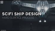 How I Design a Spaceship - Hard Surface Concept Art Process