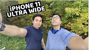 iPhone 11 ULTRA WIDE VLOG TEST *how wide is wide*