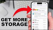 How to get more iPhone storage!